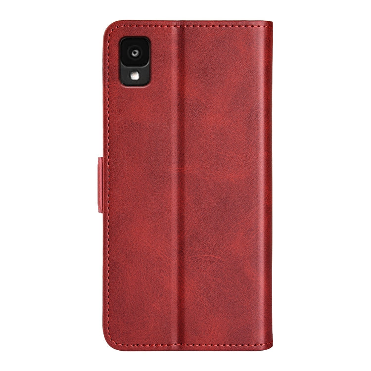 For TCL 30 Z Dual-side Magnetic Buckle Leather Phone Case