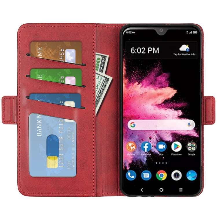 For TCL 30 Z Dual-side Magnetic Buckle Leather Phone Case
