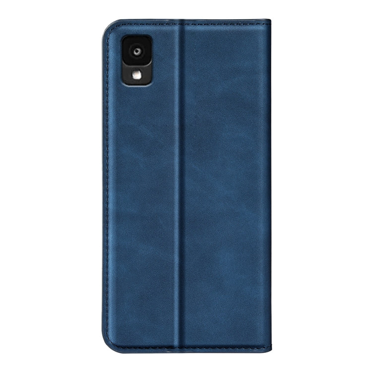 For TCL 30Z Retro-skin Magnetic Suction Leather Phone Case