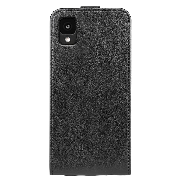 For TCL 30Z R64 Texture Single Vertical Flip Leather Phone Case