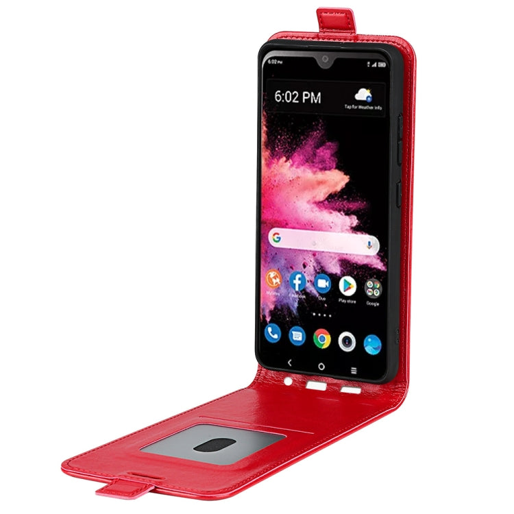 For TCL 30Z R64 Texture Single Vertical Flip Leather Phone Case