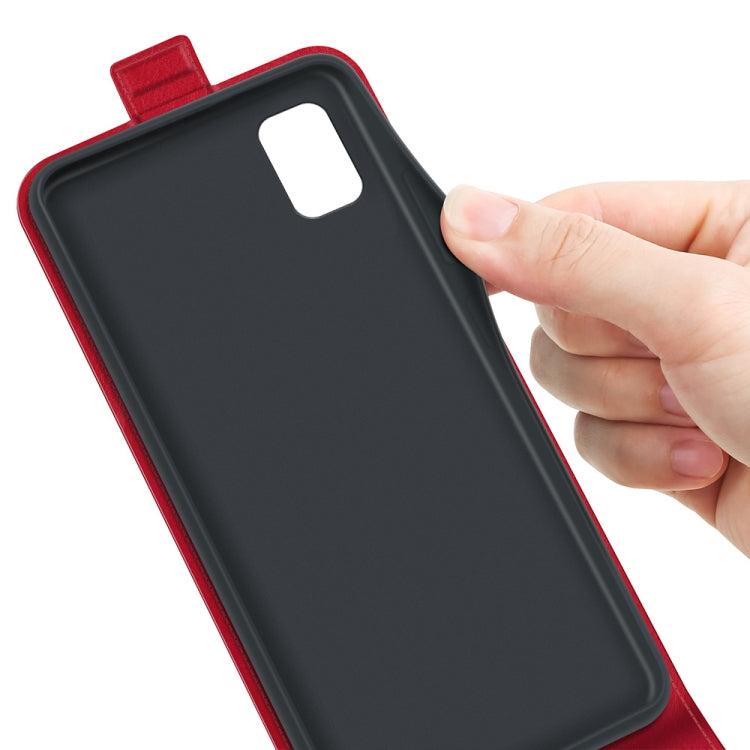 For TCL 30Z R64 Texture Single Vertical Flip Leather Phone Case