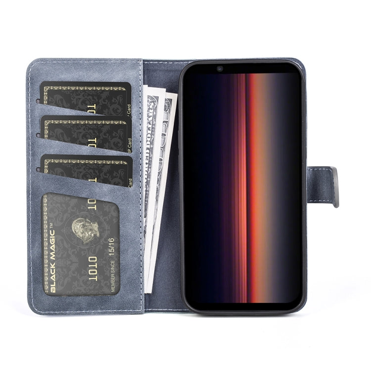 For Sony Xperia 1 IV Stitching Horizontal Flip Leather Phone Case