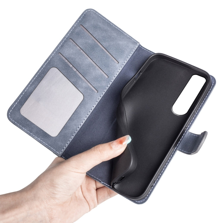 For Sony Xperia 1 IV Stitching Horizontal Flip Leather Phone Case