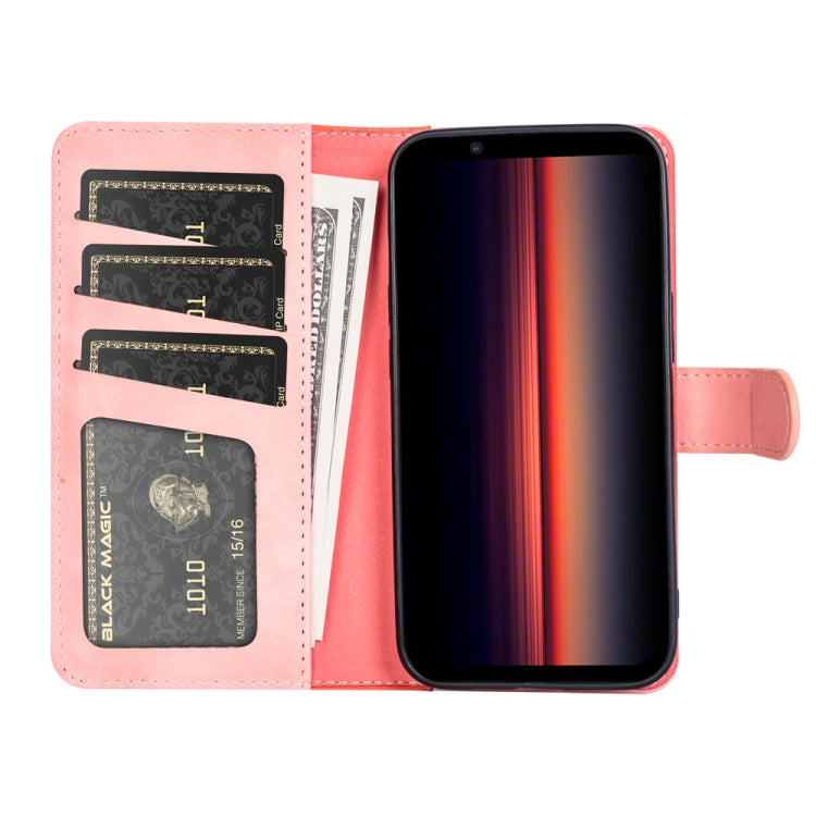 For Sony Xperia 1 IV Stitching Horizontal Flip Leather Phone Case