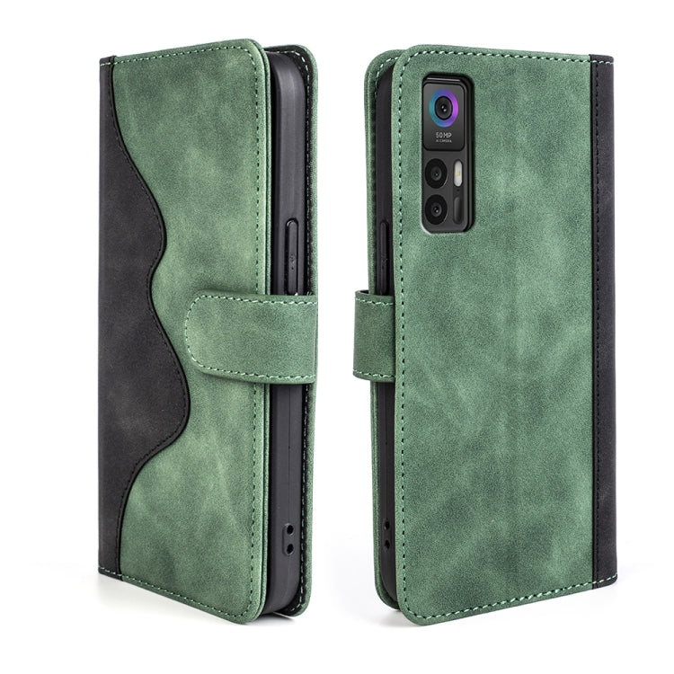 For TCL 30 5G / 30 / 30+ Stitching Horizontal Flip Leather Phone Case