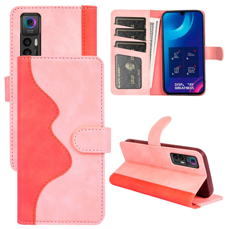 For TCL 30 5G / 30 / 30+ Stitching Horizontal Flip Leather Phone Case