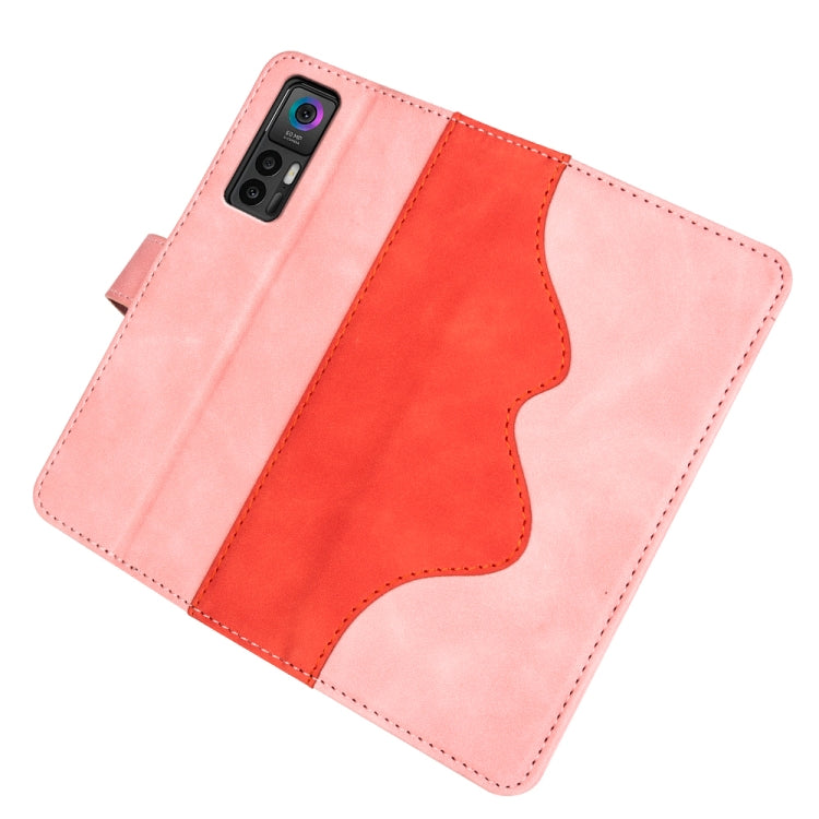 For TCL 30 5G / 30 / 30+ Stitching Horizontal Flip Leather Phone Case