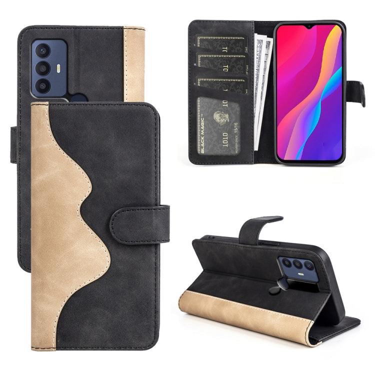 For TCL 30 SE / 305 / 306 Stitching Horizontal Flip Leather Phone Case