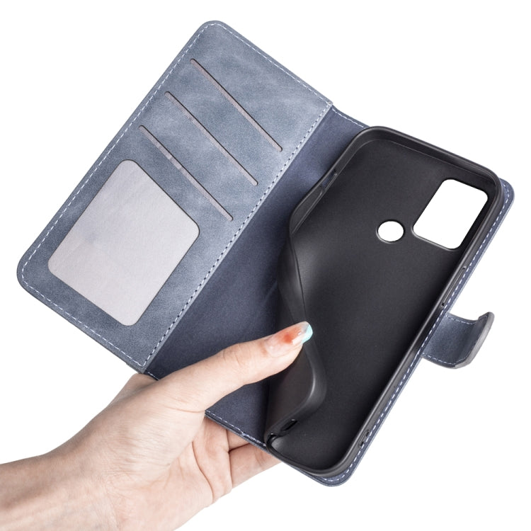 For TCL 30 SE / 305 / 306 Stitching Horizontal Flip Leather Phone Case