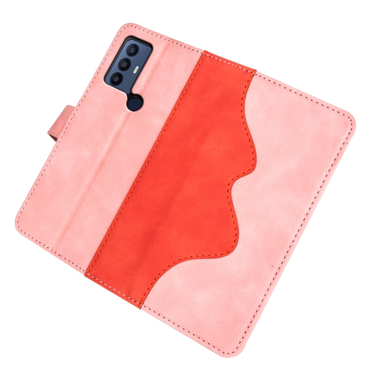For TCL 30 SE / 305 / 306 Stitching Horizontal Flip Leather Phone Case