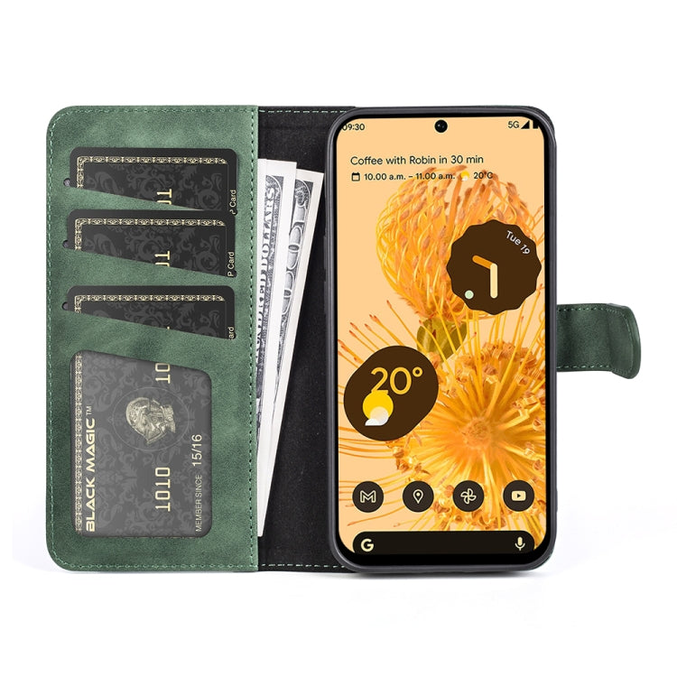 For Google Pixel 7 Stitching Horizontal Flip Leather Phone Case