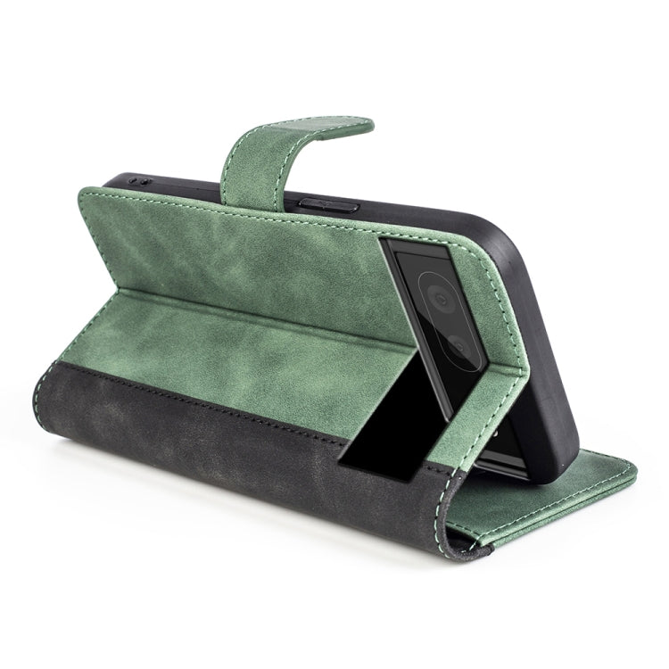 For Google Pixel 7 Stitching Horizontal Flip Leather Phone Case