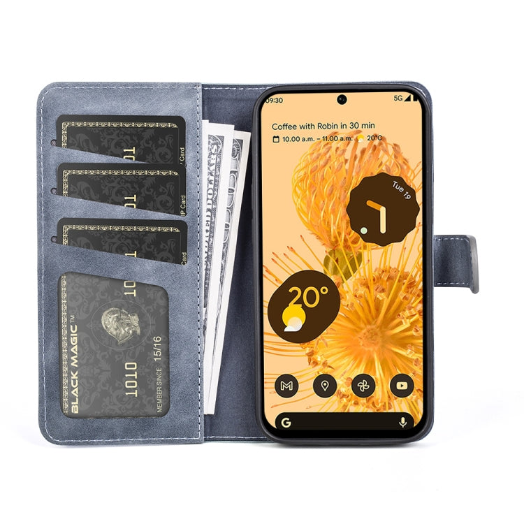 For Google Pixel 7 Stitching Horizontal Flip Leather Phone Case