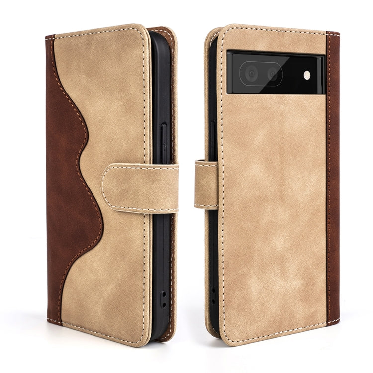 For Google Pixel 7 Pro Stitching Horizontal Flip Leather Phone Case