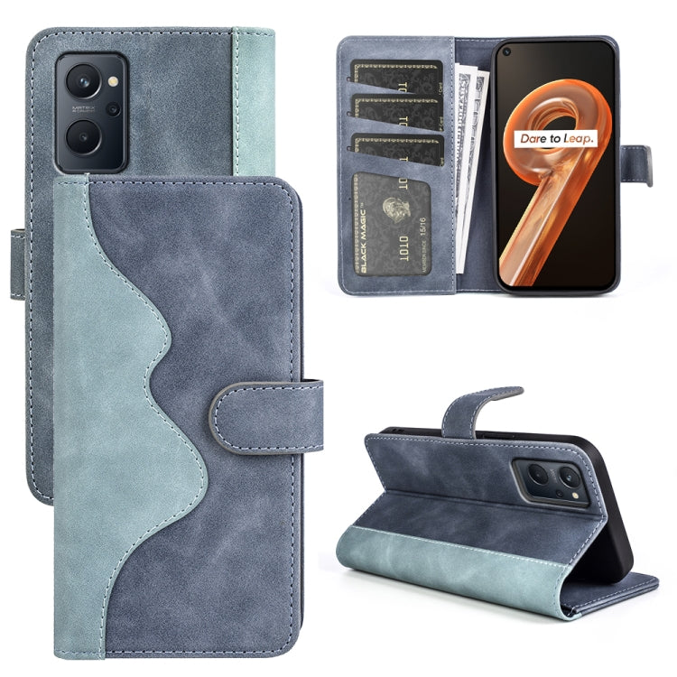 For OPPO Realme 9i Stitching Horizontal Flip Leather Phone Case