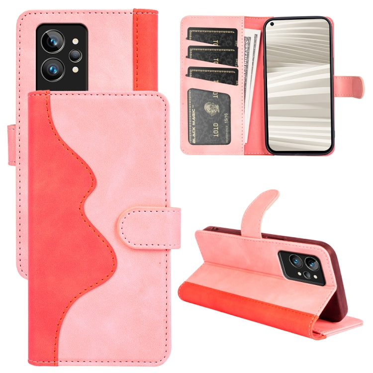 For OPPO Realme GT2 Pro Stitching Horizontal Flip Leather Phone Case