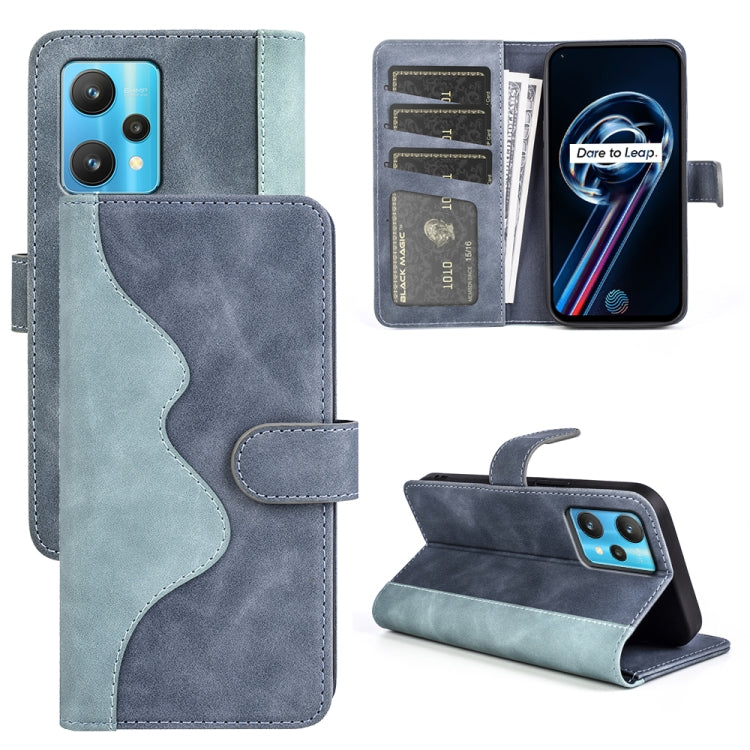 For OPPO Realme 9 Pro Stitching Horizontal Flip Leather Phone Case