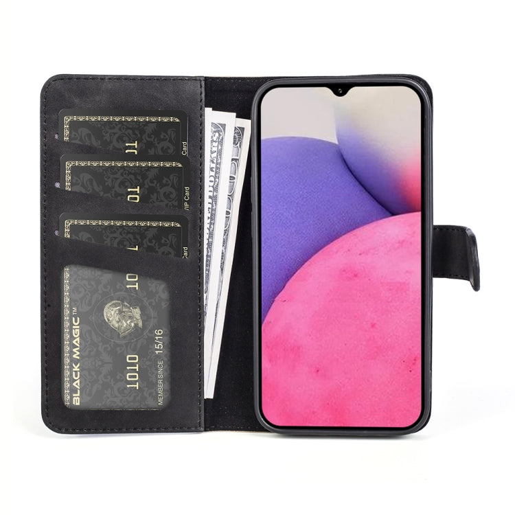 For Samsung Galaxy A33 5G Stitching Horizontal Flip Leather Phone Case