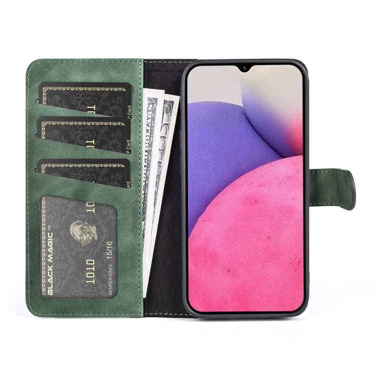 For Samsung Galaxy A33 5G Stitching Horizontal Flip Leather Phone Case