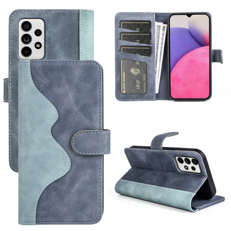 For Samsung Galaxy A33 5G Stitching Horizontal Flip Leather Phone Case