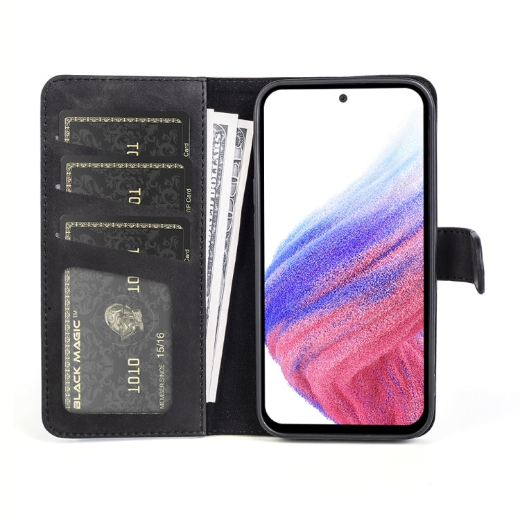 For Samsung Galaxy A53 5G Stitching Horizontal Flip Leather Phone Case