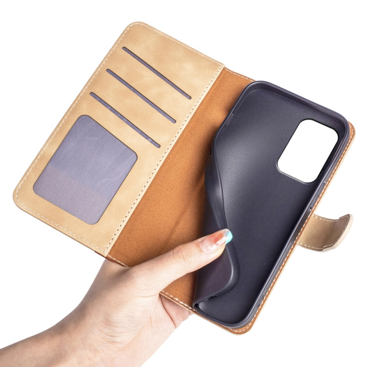 For Samsung Galaxy A53 5G Stitching Horizontal Flip Leather Phone Case