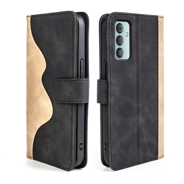 For Samsung Galaxy M23 5G / F23 5G Stitching Horizontal Flip Leather Phone Case