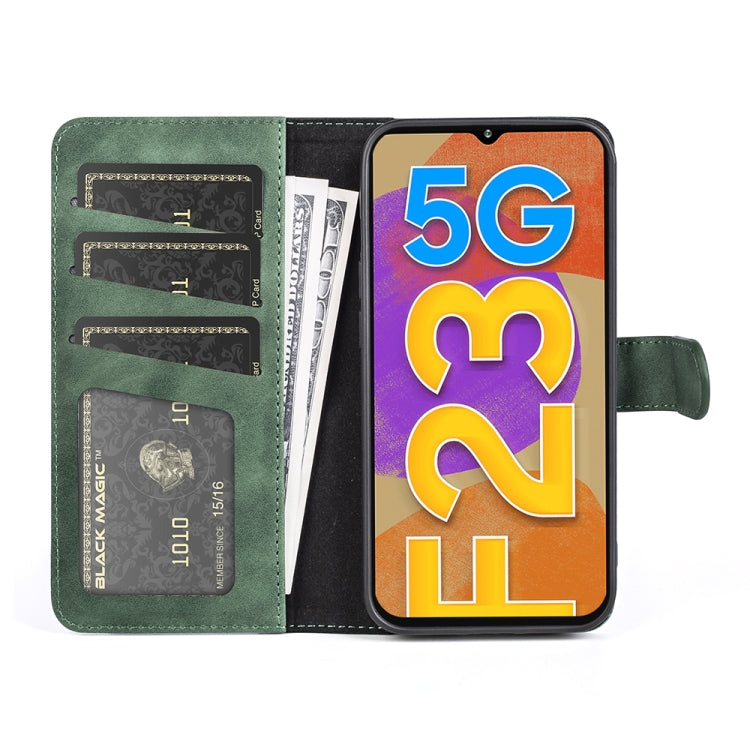 For Samsung Galaxy M23 5G / F23 5G Stitching Horizontal Flip Leather Phone Case