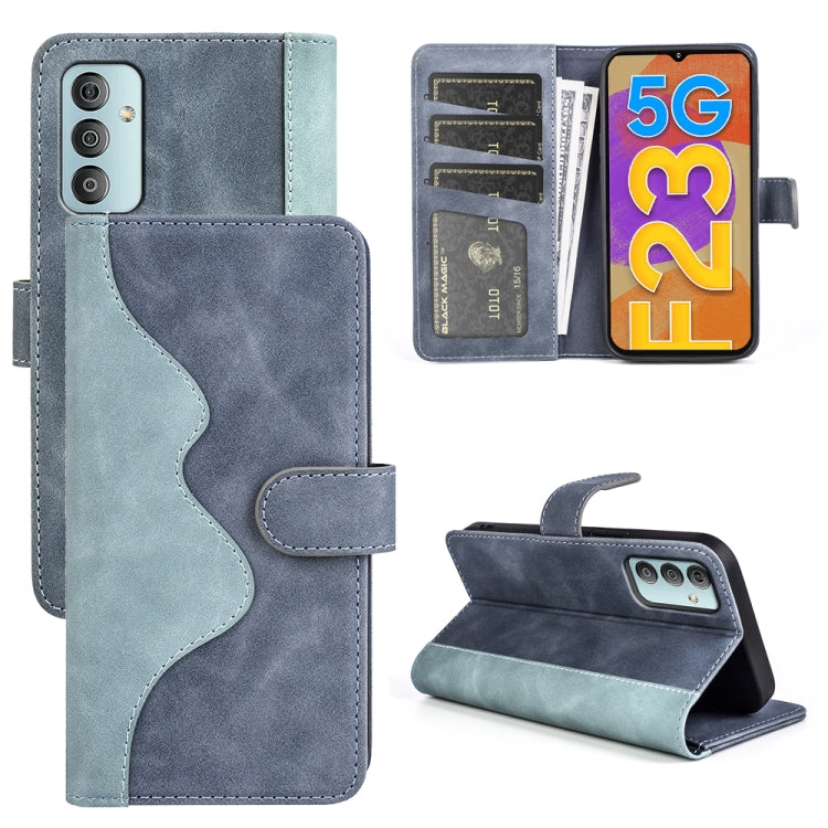 For Samsung Galaxy M23 5G / F23 5G Stitching Horizontal Flip Leather Phone Case