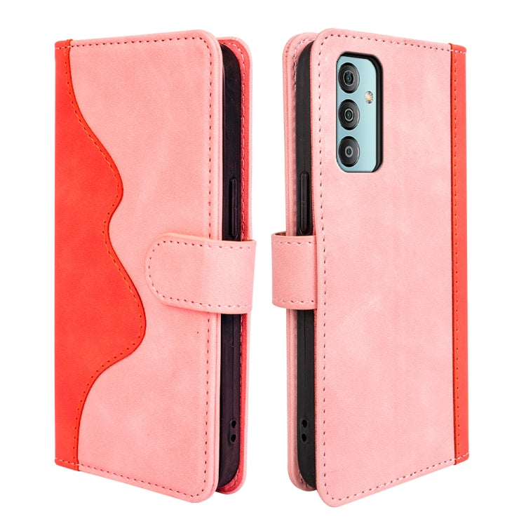 For Samsung Galaxy M23 5G / F23 5G Stitching Horizontal Flip Leather Phone Case