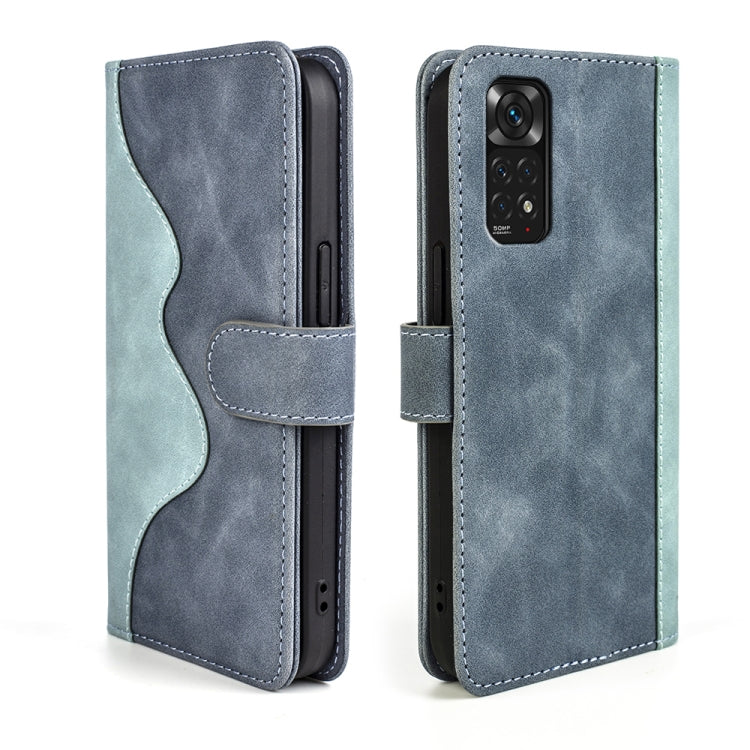 For Xiaomi Redmi Note 11 4G Global / Note 11S Stitching Horizontal Flip Leather Phone Case