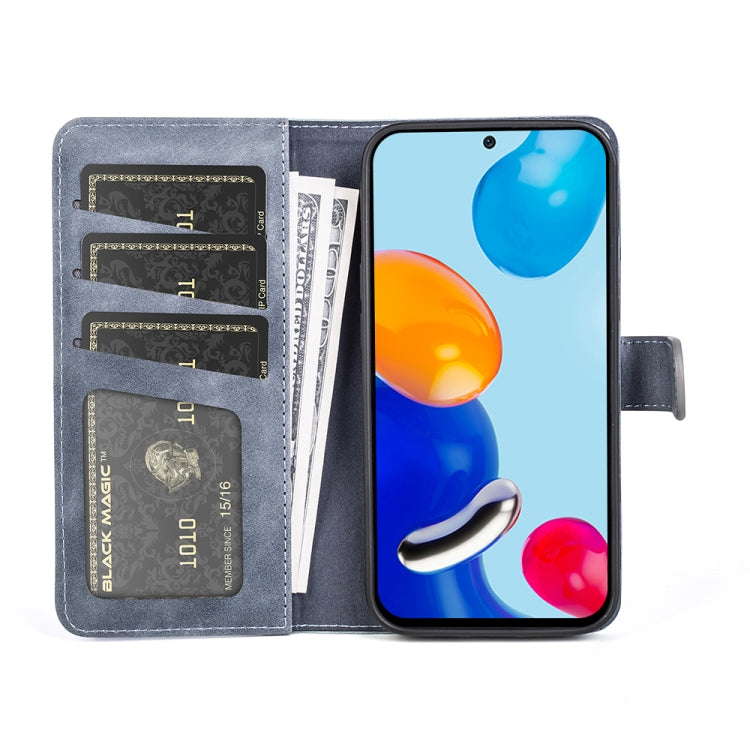 For Xiaomi Redmi Note 11 4G Global / Note 11S Stitching Horizontal Flip Leather Phone Case