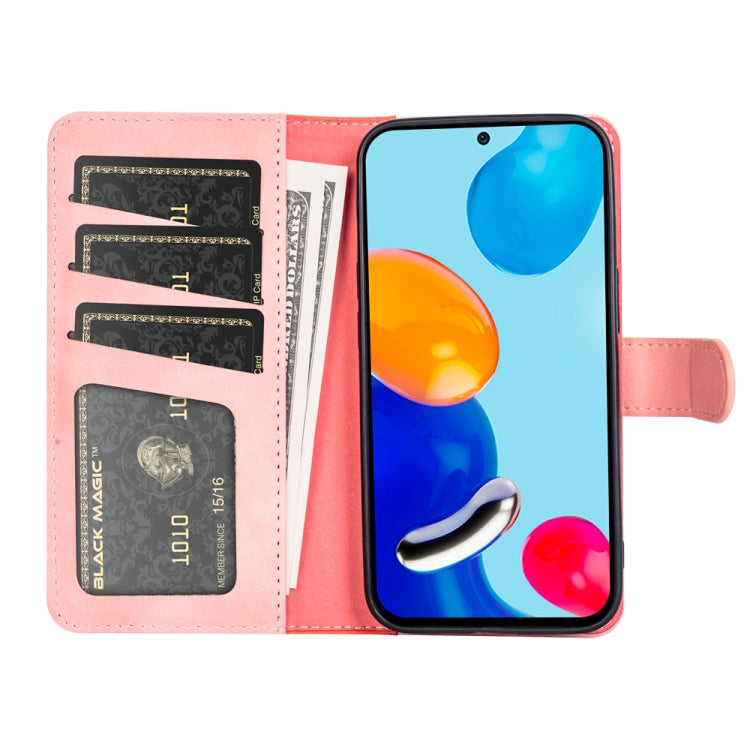 For Xiaomi Redmi Note 11 4G Global / Note 11S Stitching Horizontal Flip Leather Phone Case