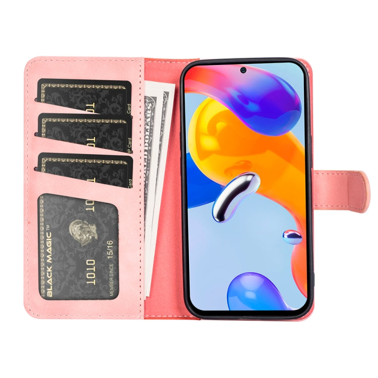 For Xiaomi Redmi Note 11 Pro 5G Global / 4G Stitching Horizontal Flip Leather Phone Case