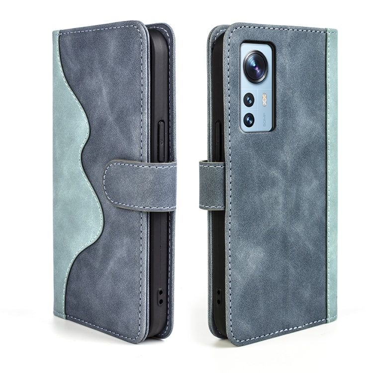For Xiaomi 12 Stitching Horizontal Flip Leather Phone Case