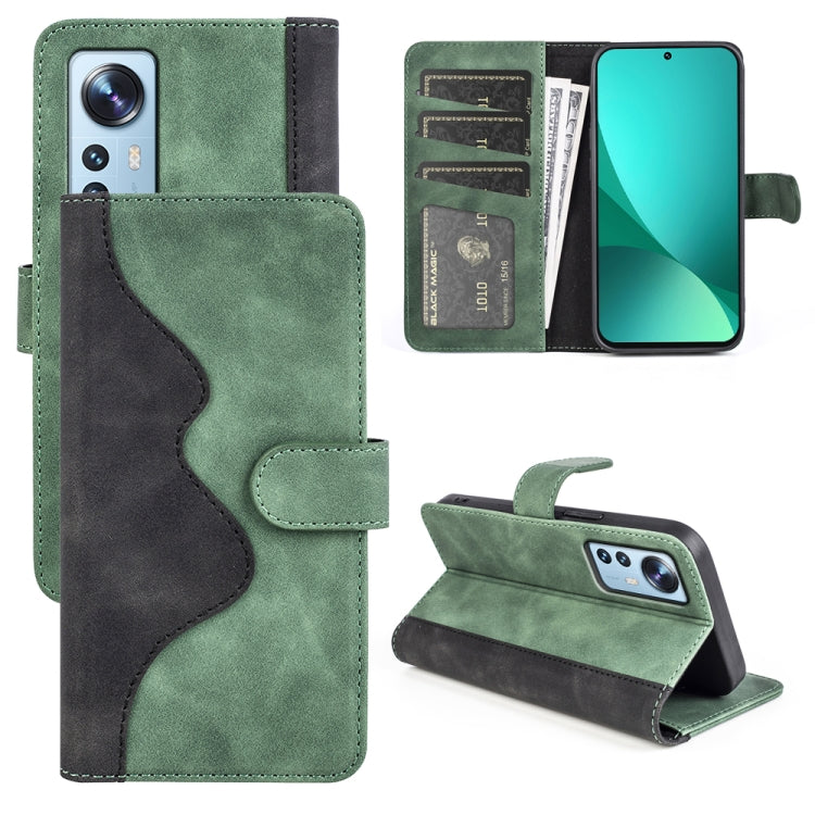 For Xiaomi 12 Pro Stitching Horizontal Flip Leather Phone Case