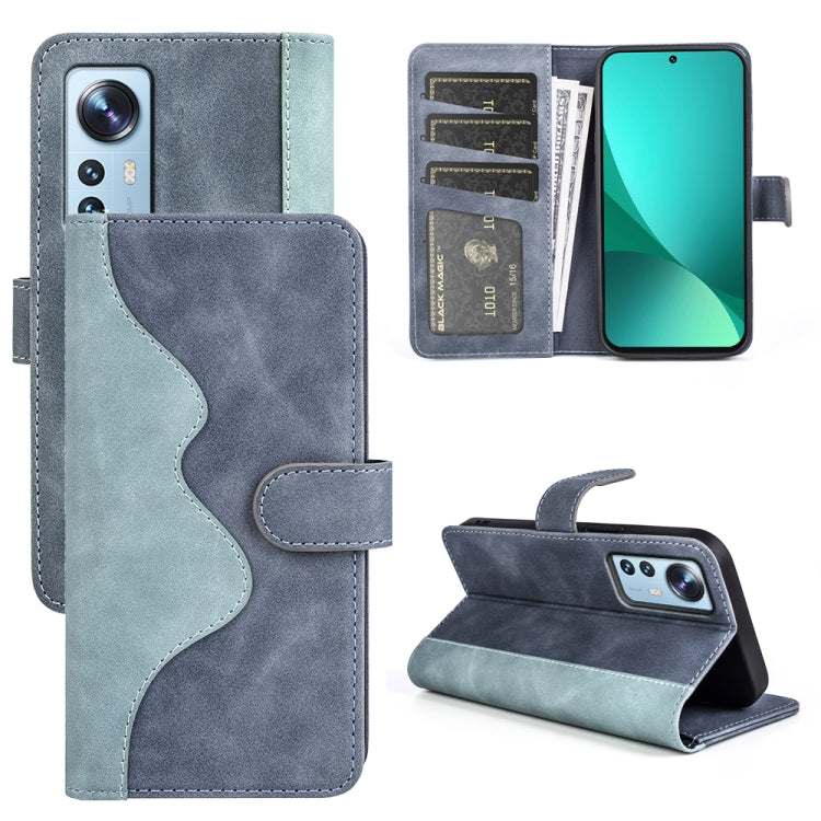 For Xiaomi 12 Pro Stitching Horizontal Flip Leather Phone Case