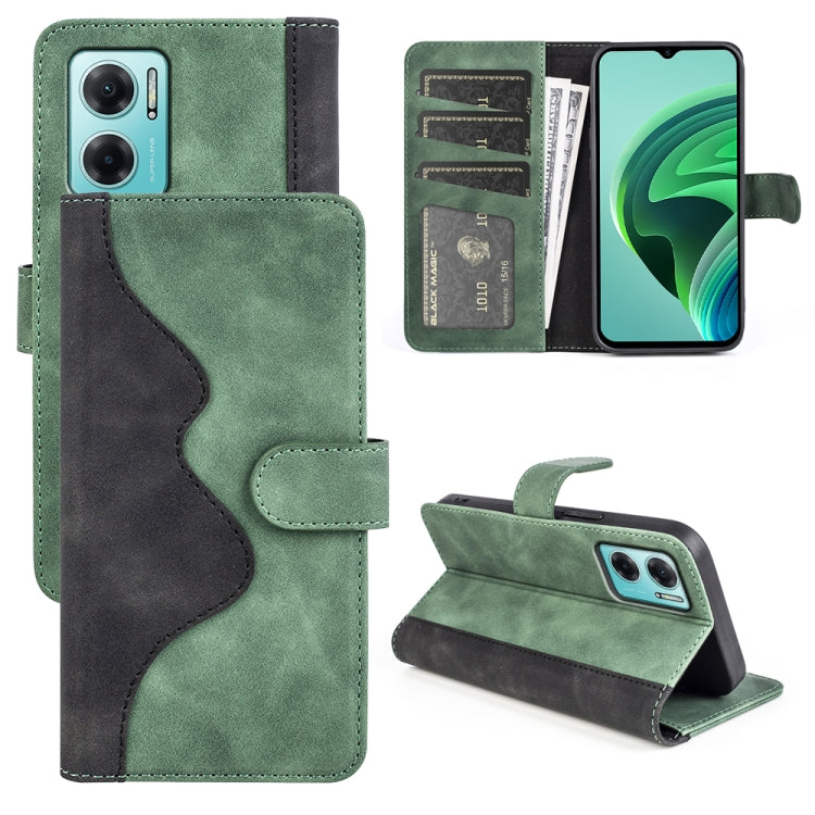 For Xiaomi Redmi Note 11E / Redmi 10 5G Stitching Horizontal Flip Leather Phone Case