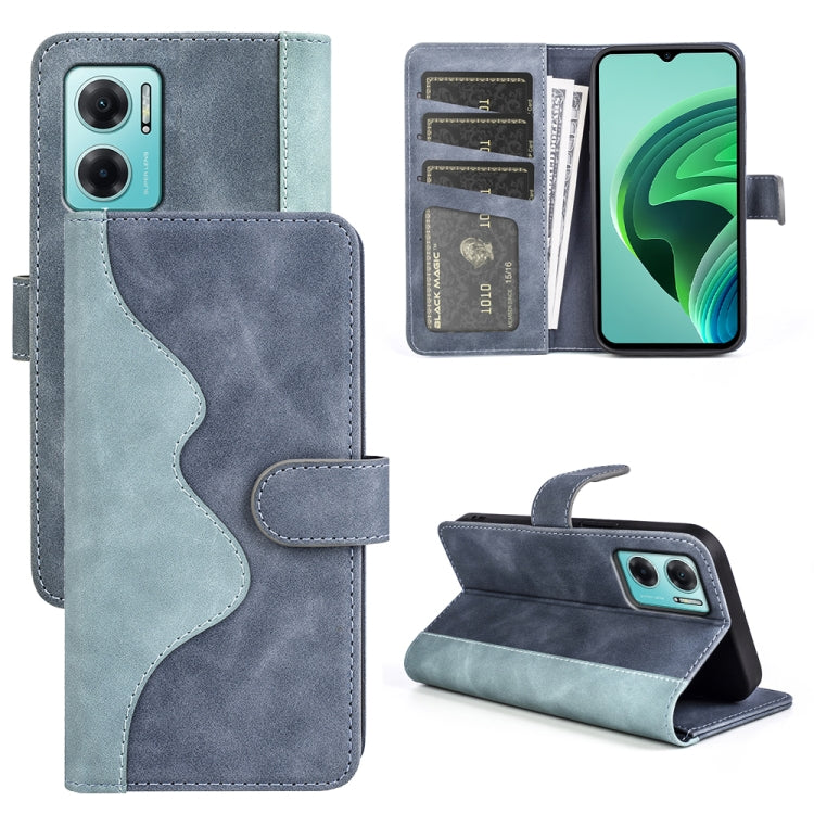 For Xiaomi Redmi Note 11E / Redmi 10 5G Stitching Horizontal Flip Leather Phone Case