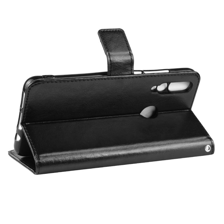 Retro Crazy Horse Texture Horizontal Flip Leather Case for Lenovo Z5S, with Holder & Card Slots & Photo Frame