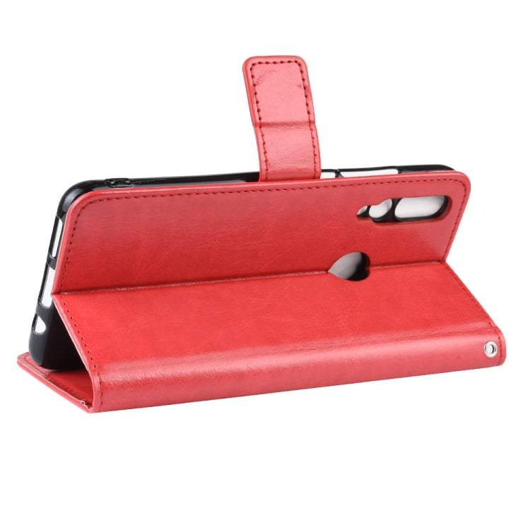 Retro Crazy Horse Texture Horizontal Flip Leather Case for Lenovo Z5S, with Holder & Card Slots & Photo Frame