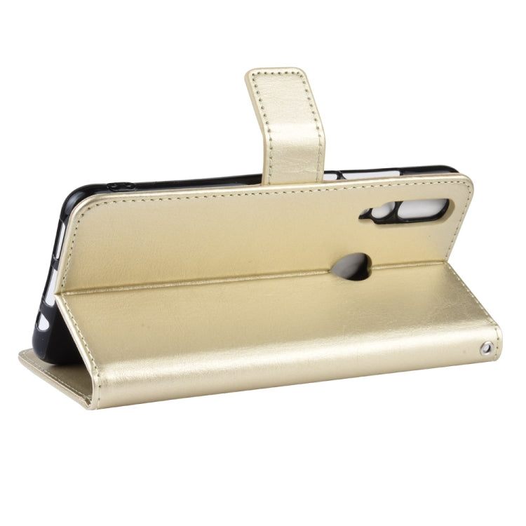 Retro Crazy Horse Texture Horizontal Flip Leather Case for Lenovo Z5S, with Holder & Card Slots & Photo Frame