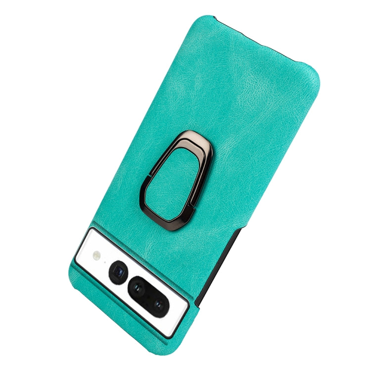 For Google Pixel 7 Ring Holder PU Phone Case