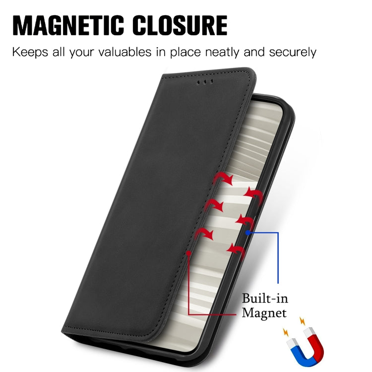 For OPPO Realme GT2 Pro Retro Skin Feel Magnetic Leather Phone Case