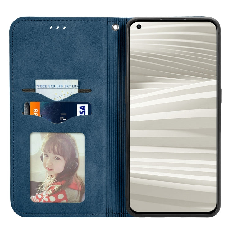 For OPPO Realme GT2 Pro Retro Skin Feel Magnetic Leather Phone Case