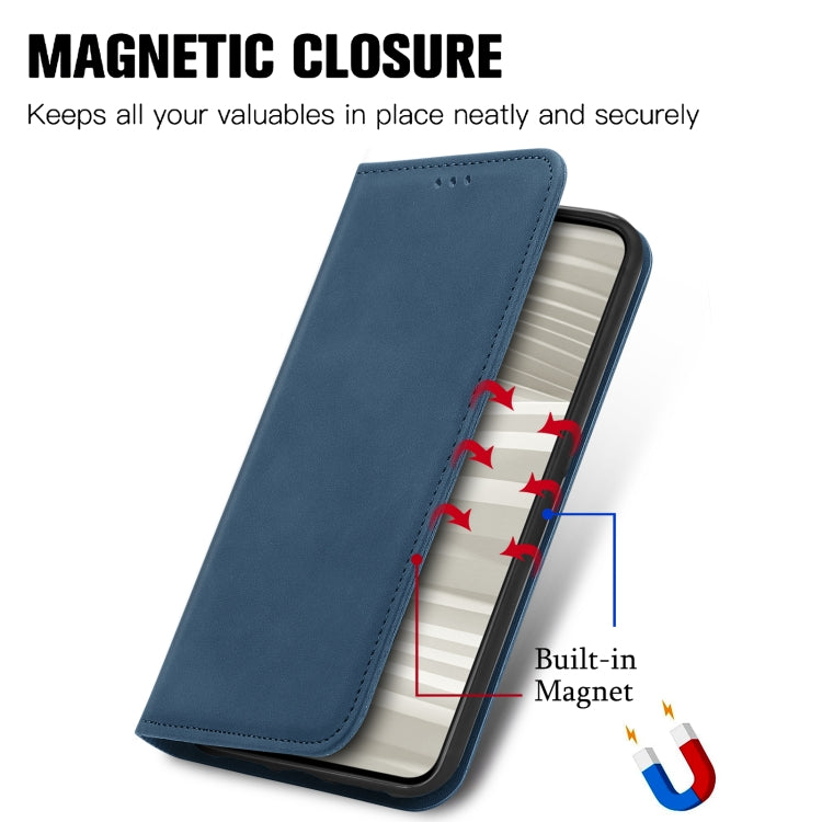 For OPPO Realme GT2 Pro Retro Skin Feel Magnetic Leather Phone Case