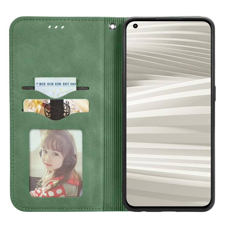 For OPPO Realme GT2 Pro Retro Skin Feel Magnetic Leather Phone Case