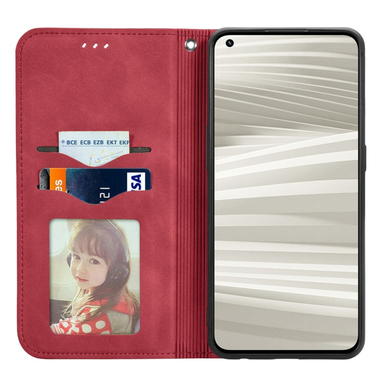 For OPPO Realme GT2 Pro Retro Skin Feel Magnetic Leather Phone Case