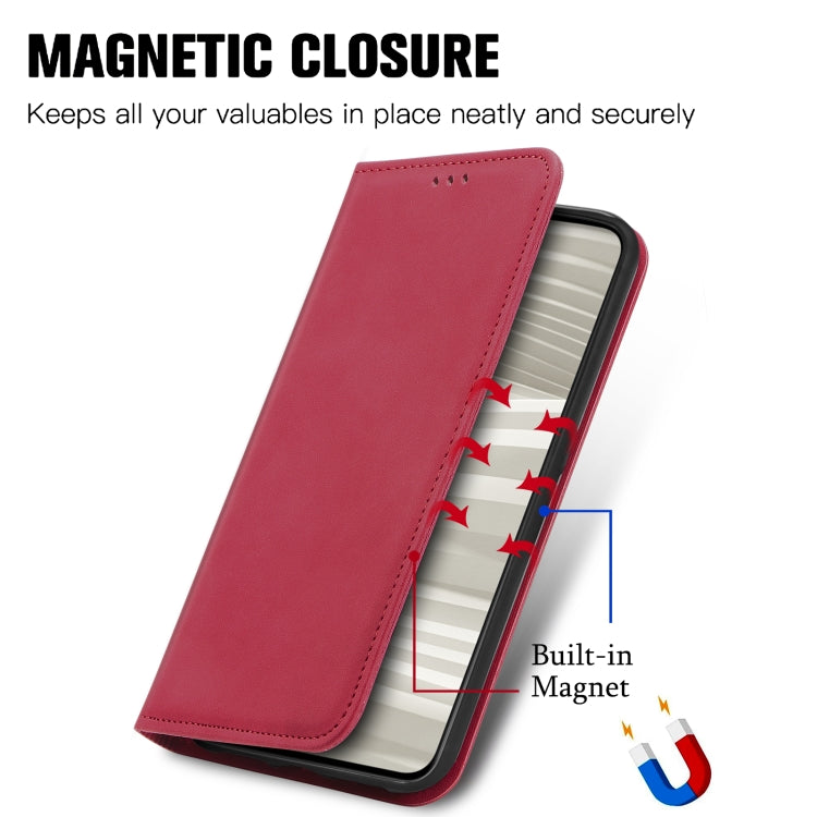 For OPPO Realme GT2 Pro Retro Skin Feel Magnetic Leather Phone Case
